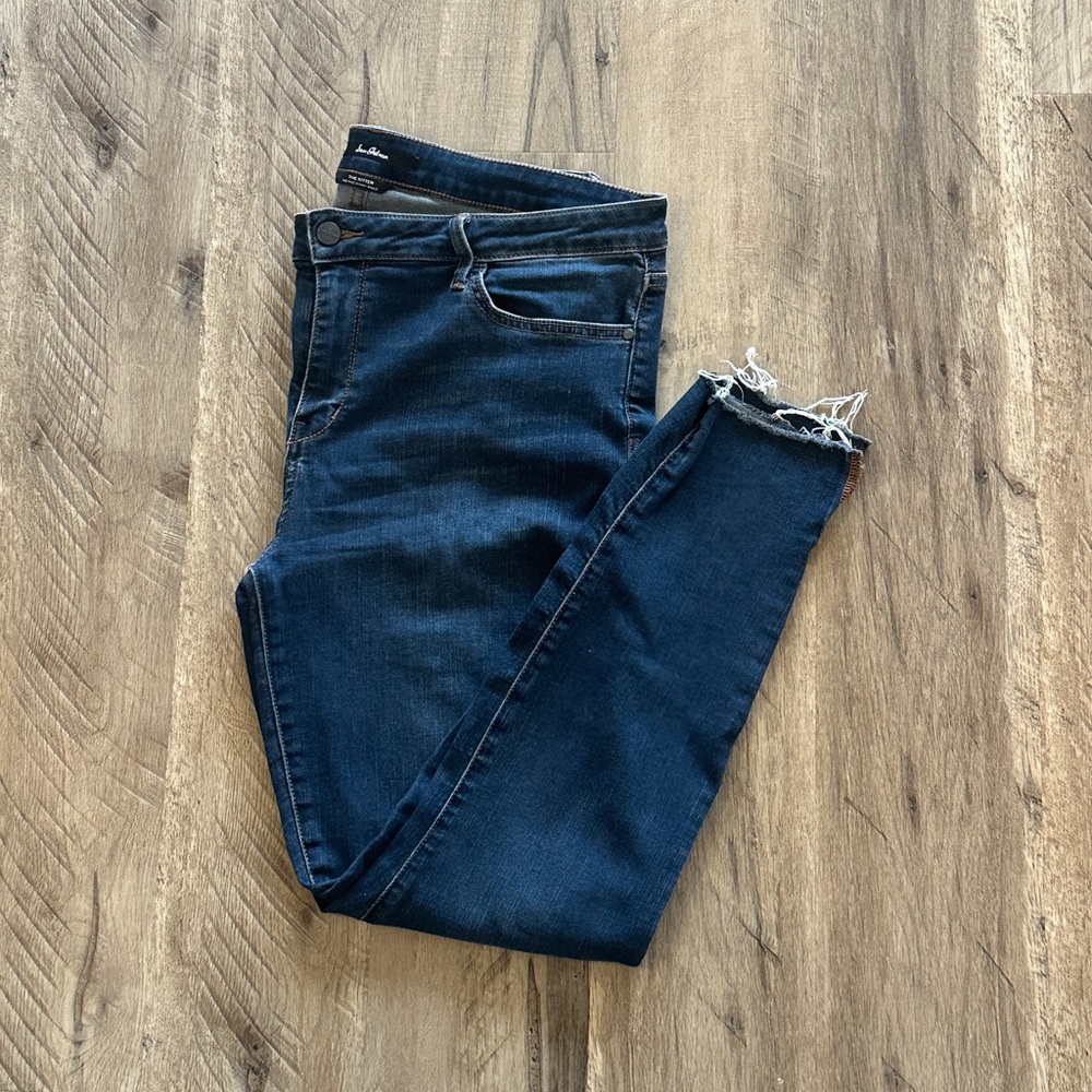 Sam Edelman - Plus Dark Indigo Ankle Jeans - Size 34